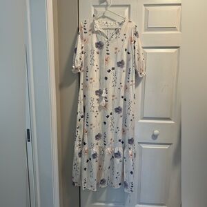 Boho Floral Maxi Dress